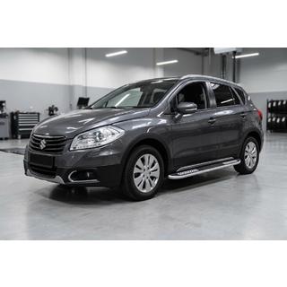 Sidosteg Tayga V2 (2 st, aluminium) Suzuki SX4 S-Cross 2013–2016 foto 1