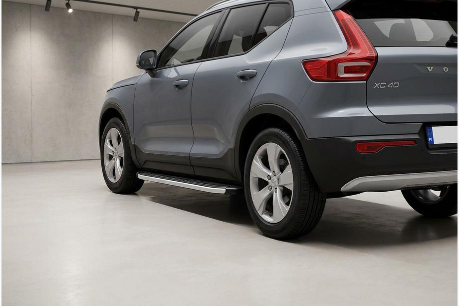 Volvo XC40 2018– Sidosteg Fullmond (2 st, aluminium) Foto 1