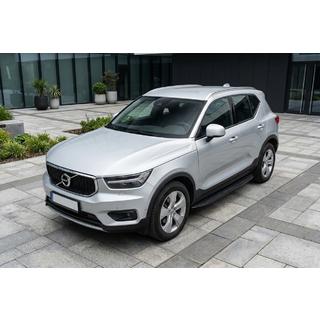 Sidosteg Tayga Black (2 st, aluminium) foto 1