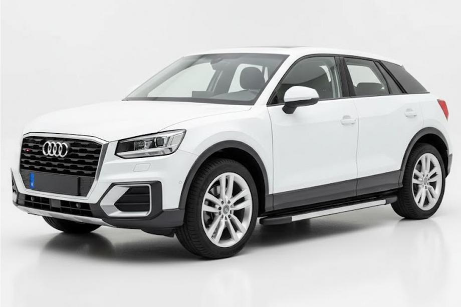 Audi Q2 2016– Sidosteg Duru (2 st, aluminium) Image