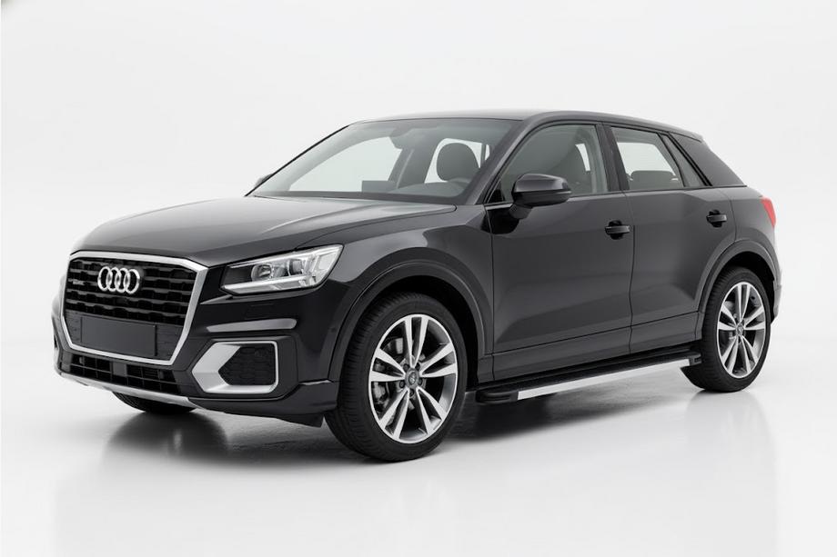 Audi Q2 2016– Sidosteg Maya V1 (2 st, aluminium) Image