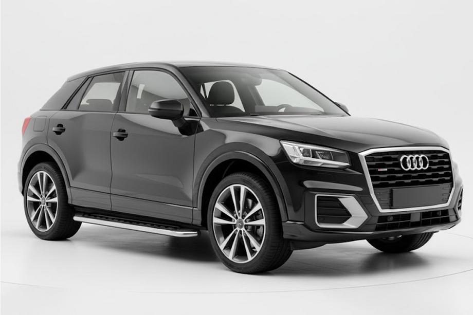 Audi Q2 2016– Sidosteg Maydos V1 (2 st, aluminium) Image