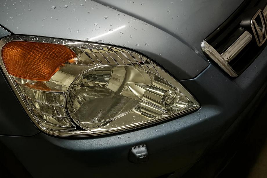 Honda CRV 1996–2001 Kromade strålkastarramar (2 st, plast) Image
