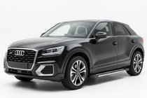 Audi Q2 2016– Sidosteg Rainbow (2 st, aluminium) foto 1