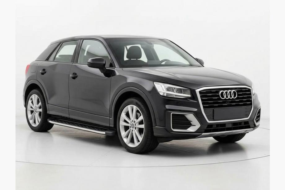 Audi Q2 2016– Sidosteg BlackLine (2 st, aluminium) Image
