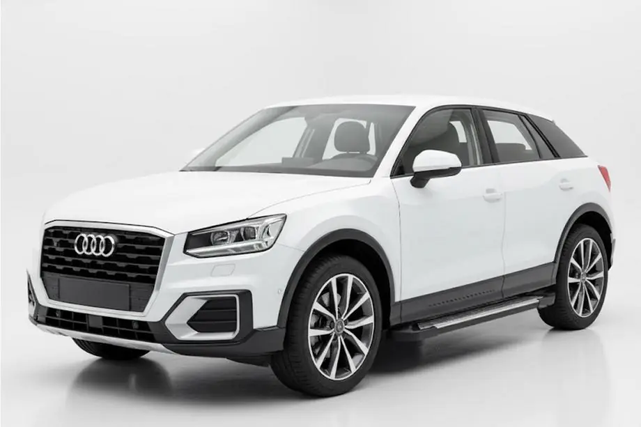 Audi Q2 2016– Sidosteg Line (2 st, aluminium) Image