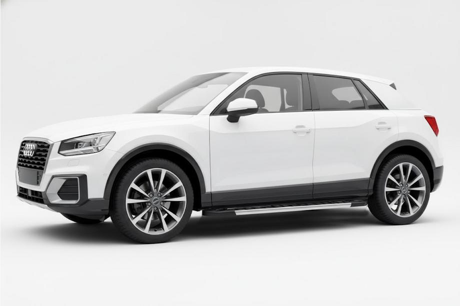 Audi Q2 2016– Sidosteg RedLine (2 st, aluminium) Image