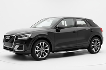 Audi Q2 2016– Sidosteg Tayga V2 (2 st, aluminium) foto 1