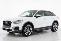 Audi Q2 2016– Sidosteg Vision New Black (2 st, aluminium) foto 1