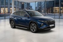 Hyundai Tucson NX4 2021– Sidosteg Maya V1 (2 st, aluminium) foto 1