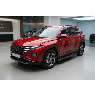 Sidosteg Maya Red (2 st, aluminium) Hyundai Tucson NX4 2021– foto 1