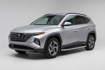 Hyundai Tucson NX4 2021– Sidosteg Maydos V1 (2 st, aluminium) foto 1