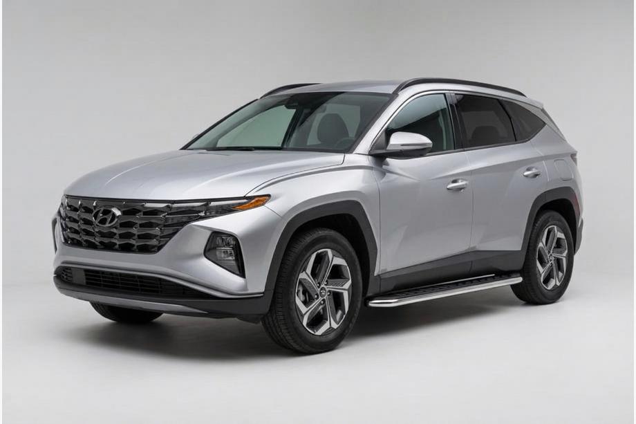 Hyundai Tucson NX4 2021– Sidosteg Maydos V1 (2 st, aluminium) Image