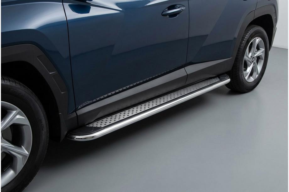 Hyundai Tucson NX4 2021– Sidosteg Maydos V2 (2 st, aluminium) Image