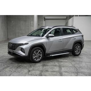 Sidosteg Allmond Grey (2 st, aluminium) Hyundai Tucson NX4 2021– foto 1