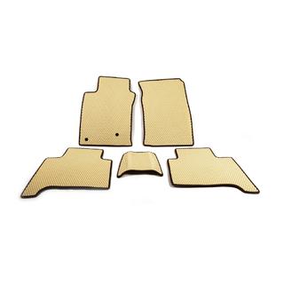 EVA bilmattor (2 rader, beige) Toyota Land Cruiser Prado 120 2002–2009 foto 1