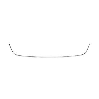 Kromlist "smile" för främre stötfångare (1 st, rostfritt stål) foto 2