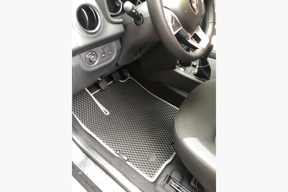 Renault Sandero 2013–2022 EVA bilmattor (svarta) Image