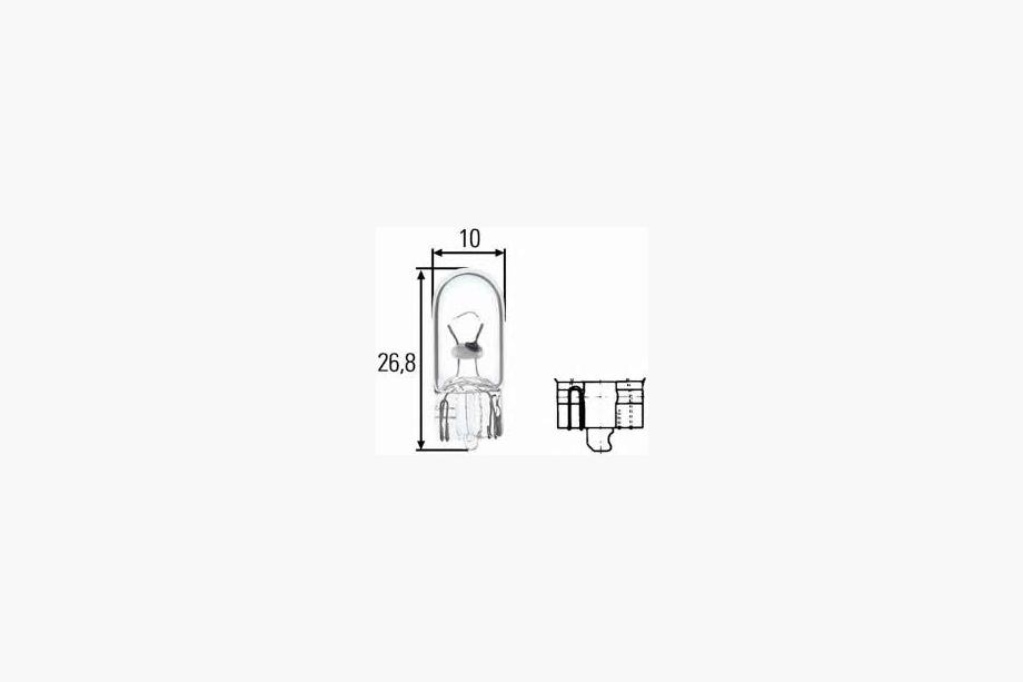 Signallampa Narva 17177 W5W 12V 5W W2,1X9,5d Image