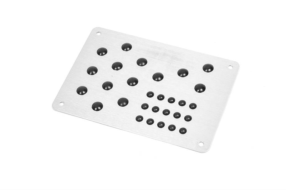 Hälplatta för bilmattor V4 (aluminium) Foto 2