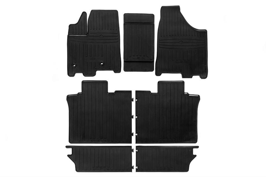 Toyota Sienna 2010–2020 Gummimattor för 6 säten (3 rader, Stingray Premium) Image