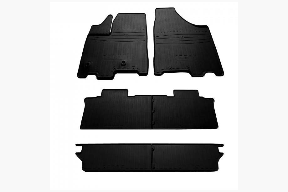 Toyota Sienna 2010–2020 Gummimattor för 7 säten (3 rader, Stingray Premium) Foto 1