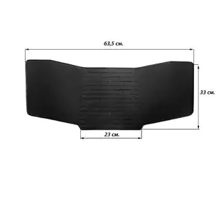Universell bakre tunnelmatta (Stingray Premium) foto 1