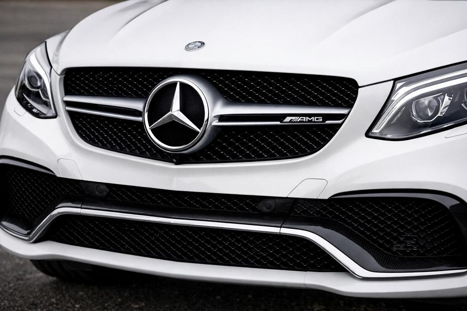 Mercedes GLE Coupé C292 2015–2019 AMG tuning kylargrill (för GLE63) Image