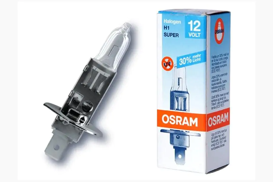 Osram H1 55W 64150SUP Super +30% strålkastarlampa Image