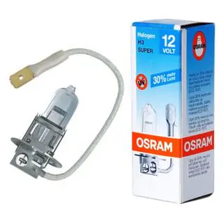 Osram H3 55W 64151SUP Super +30% strålkastarlampa foto 1