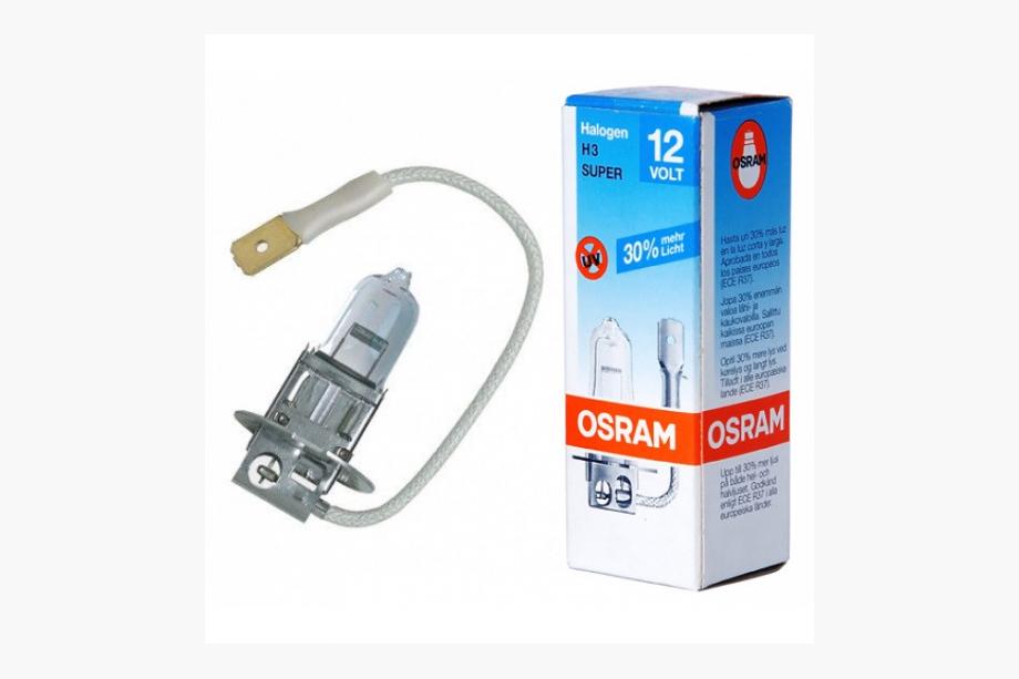 Osram H3 55W 64151SUP Super +30% strålkastarlampa Foto 1