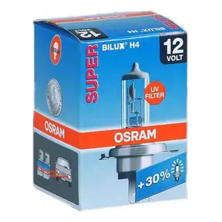 Osram H4 strålkastarlampa 60/55W 12V 64193SUP foto 2
