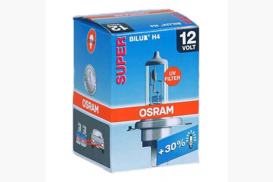 Osram H4 strålkastarlampa 60/55W 12V 64193SUP Foto 2
