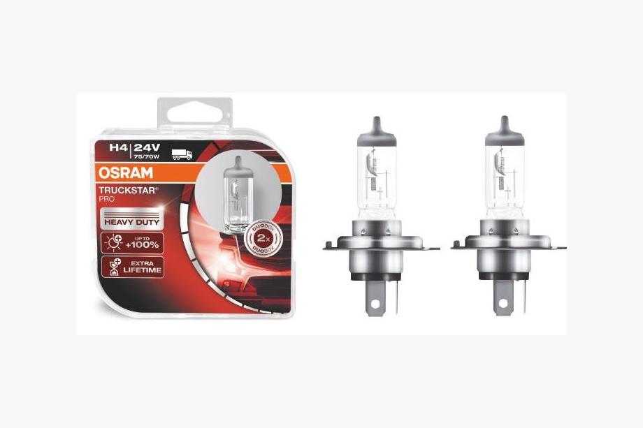 Osram H4 TruckStar 24V 75/70W strålkastarlampa 64196TS Image