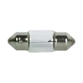 Osram 6438 C10W 28mm 12V SV8.5-8 signallampa foto 1
