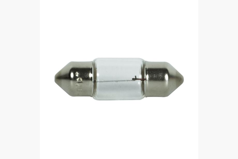 Osram 6438 C10W 28mm 12V SV8.5-8 signallampa Foto 1