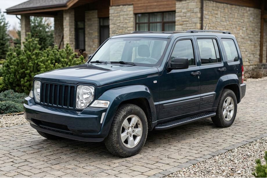 Jeep Cherokee/Liberty 2007–2013 Sidosteg Bosphore Black (2 st, aluminium) Image