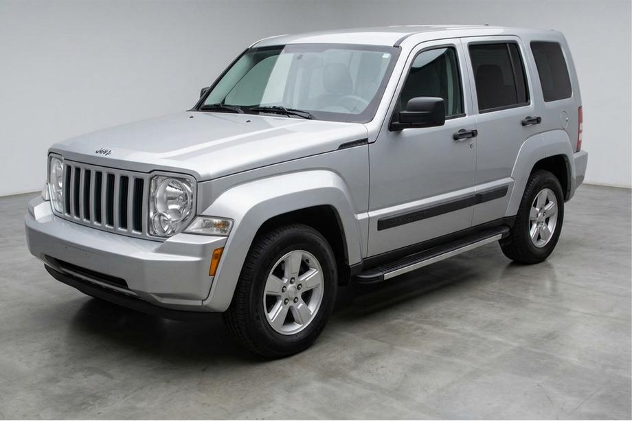 Jeep Cherokee/Liberty 2007–2013 Sidosteg Maya V1 (2 st, aluminium) Image