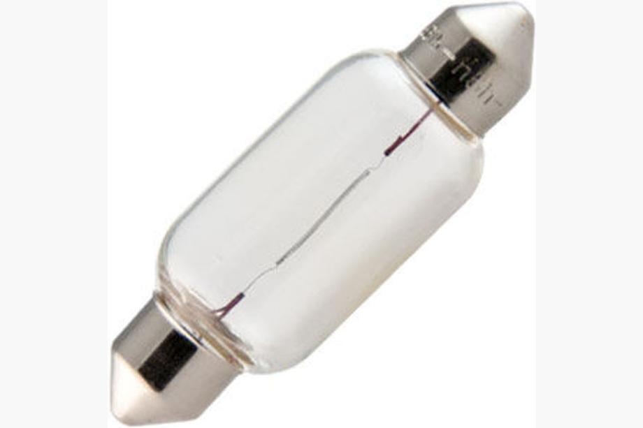 Osram 6480 C18W 41 mm 24V SV8.5-8 signallampa Image