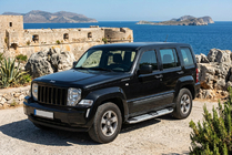Jeep Cherokee/Liberty 2007–2013 Mevsim Grey sidosteg (2 st, aluminium) foto 1