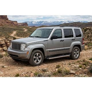 Sidosteg BlackLine (2 st, aluminium) Jeep Cherokee/Liberty 2007–2013 foto 1