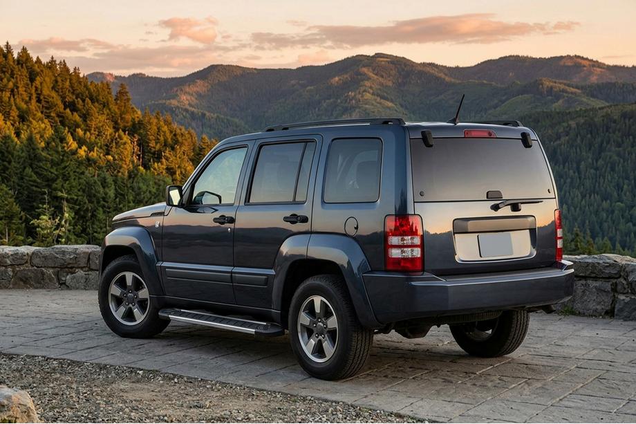 Jeep Cherokee/Liberty 2007–2013 Sidosteg RedLine (2 st, aluminium) Foto 1
