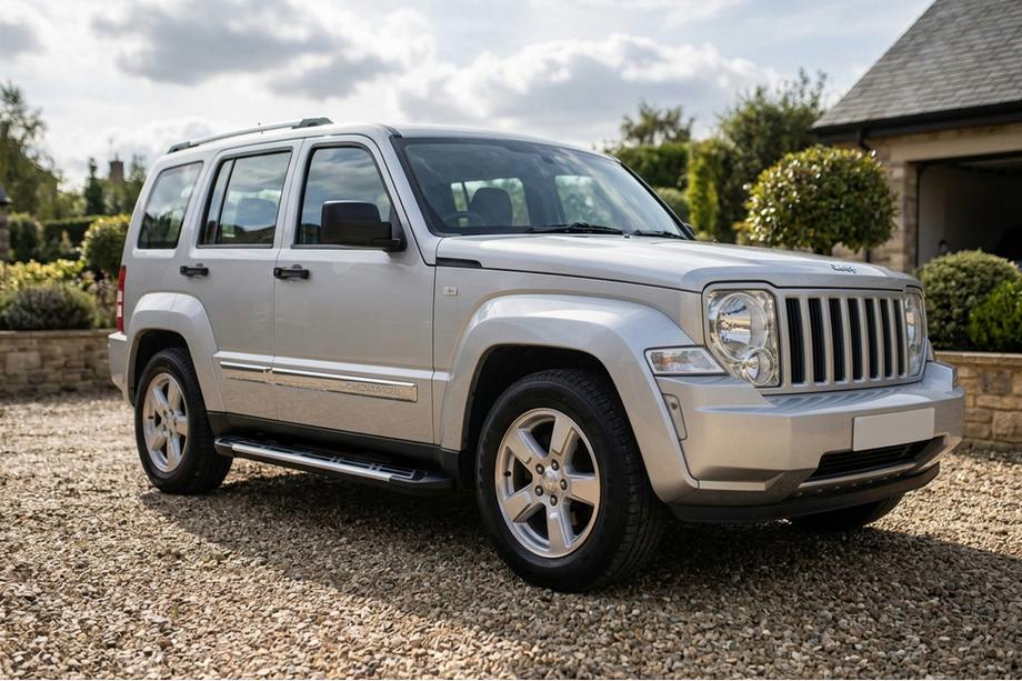 Jeep Cherokee/Liberty 2007–2013 Sidosteg Sunrise (2 st, aluminium) Image