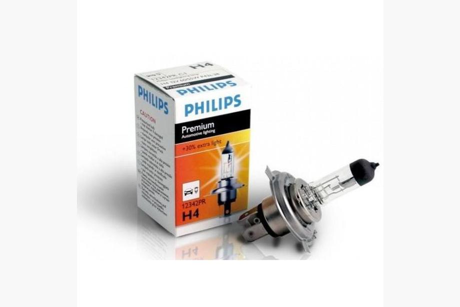 Philips H4 strålkastarlampa 60/55W 12342PR Premium +30% Image