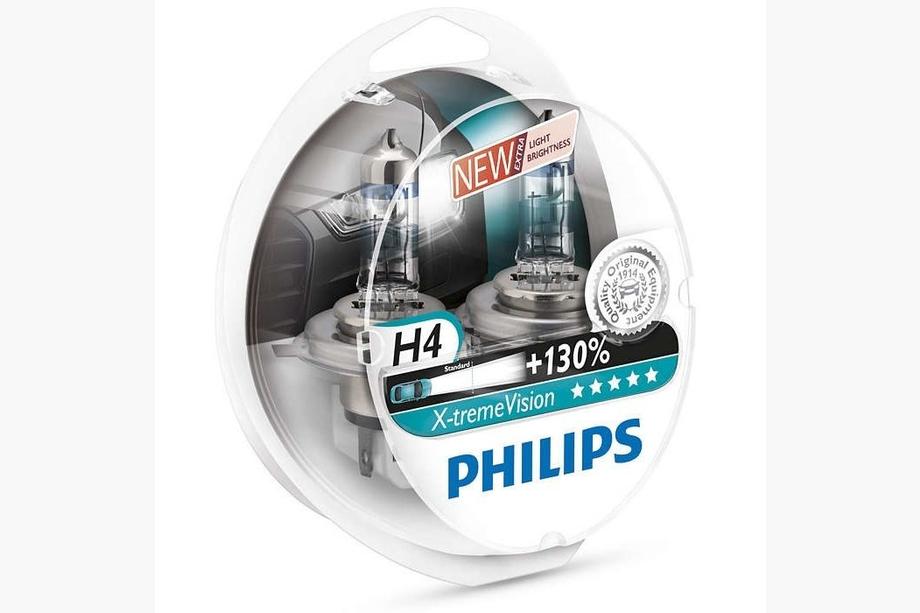 Philips H4 strålkastarlampa 60/55W Xtreme Vision 12342XV Image