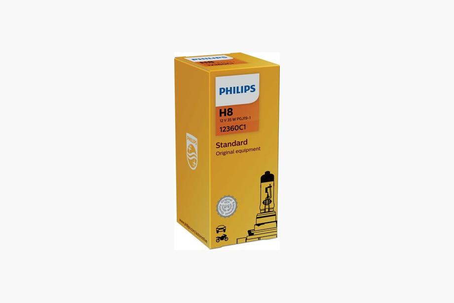 Philips H8 35W 12360 strålkastarlampa Foto 2