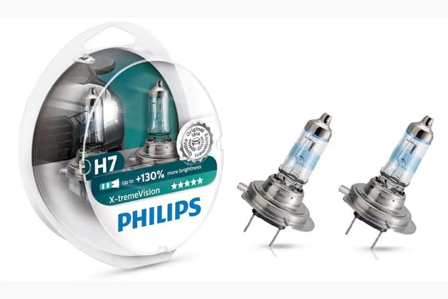 Philips H7 55W 12972XV Xtreme Vision +130% strålkastarlampa Image