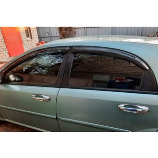 Vindavvisare för sidorutor HB (4 st, HIC) Chevrolet Lacetti 2003–2024 foto 3