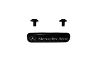 Mercedes-Benz Emblem för bilmattor (1 st.) foto 3