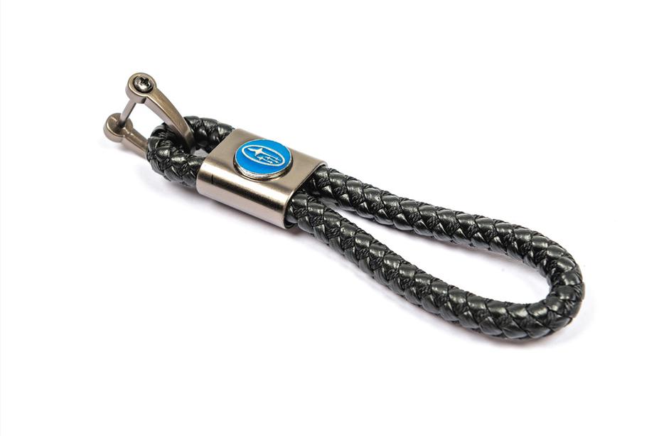 Subaru Nyckelring i läder V1 med Subaru-logotyp Image